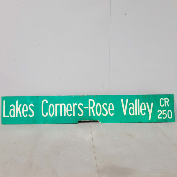 American Lakes Corners-Rose Valley Cr Street Sign