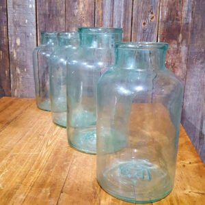 Large Clear Glass Jars