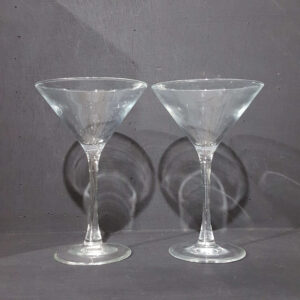 Martini Glasses Pair