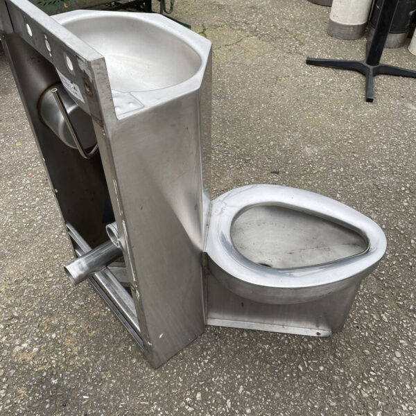 Metal Prison Toilet