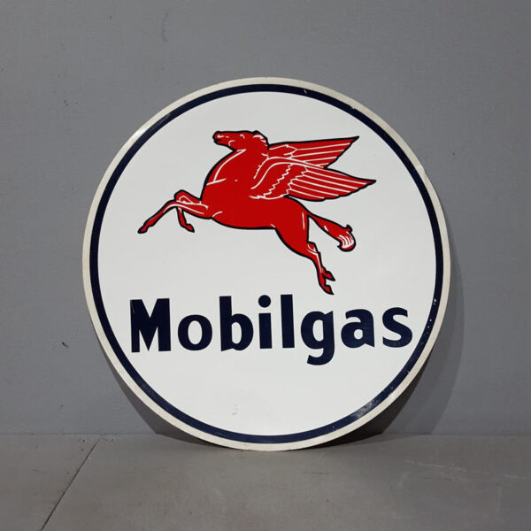 American Mobilgas Sticker