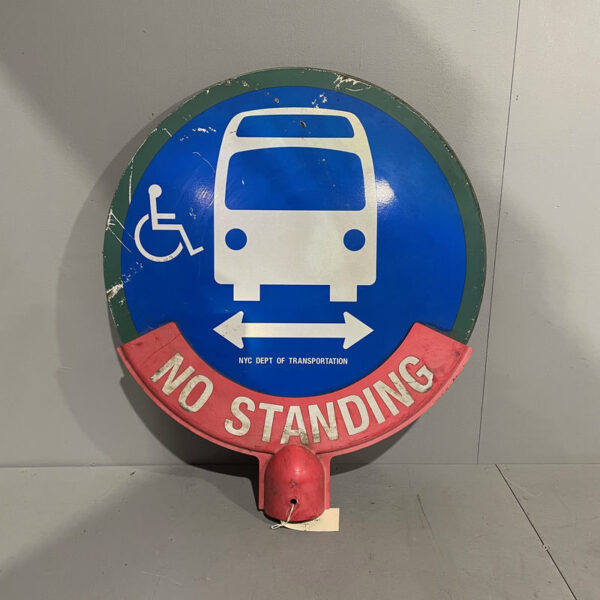NYC No Standing Bus Signs