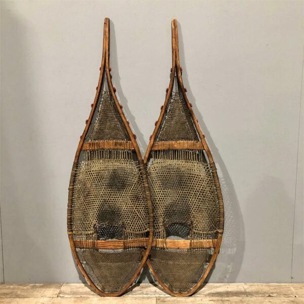 Native American Indian Pom Pom Snowshoes