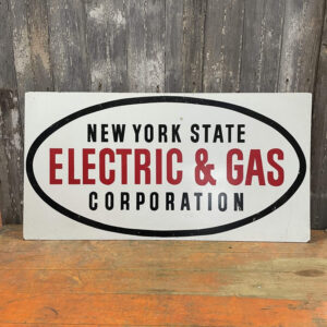 Electric and Gas Sign