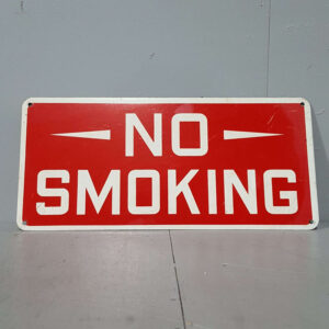 American No Smoking Sign