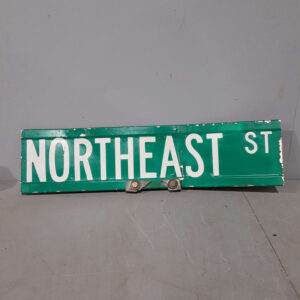 Northeast Street American Street Sign
