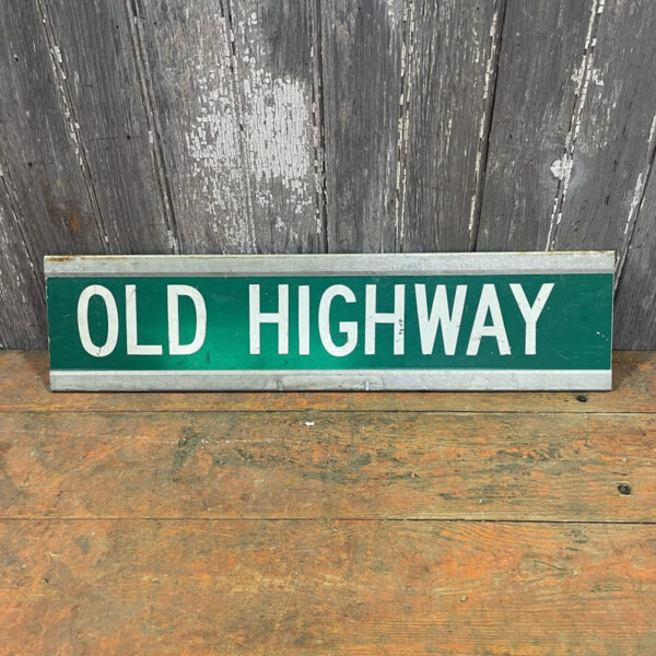 Old Highway Street Sign