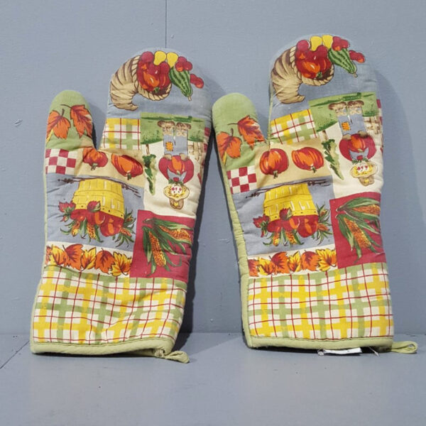 Vintage Oven Mitts