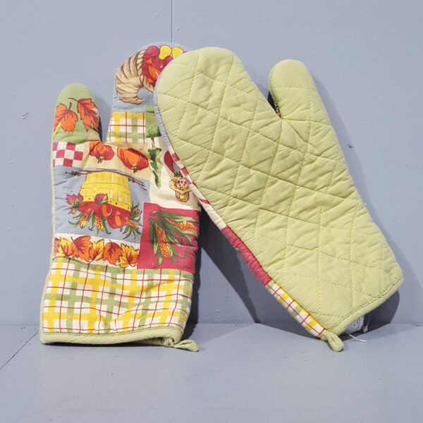 Vintage Oven Mitts