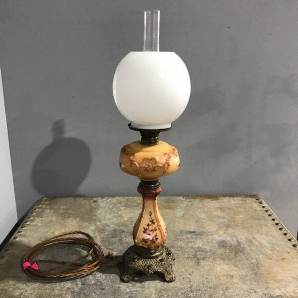 Painted Oil Style Lamp