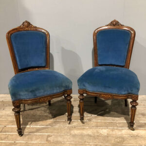 Pair Of Antique Salon Chairs