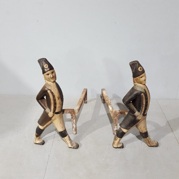 Pair of Vintage Figurine Fire Dogs