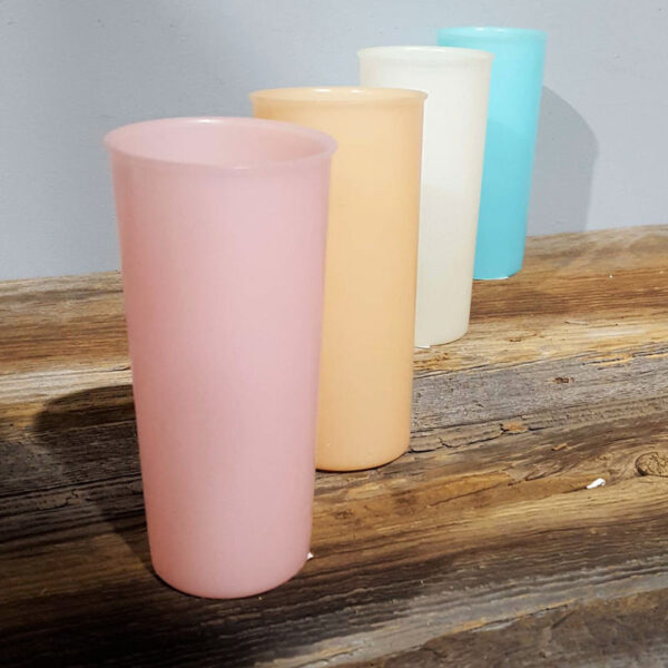 Pastel Coloured Cups Set