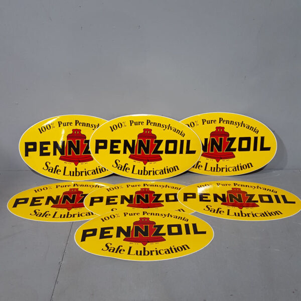 Pennzoil Advertisement Stickers