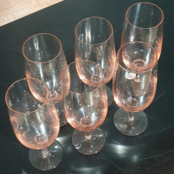 Pink Wine Glasses