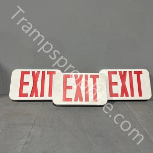 Red Exit Lights