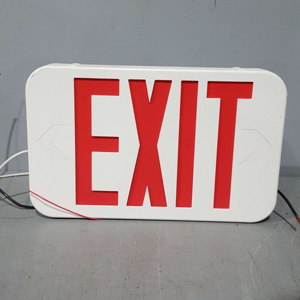 Red Exit Lights