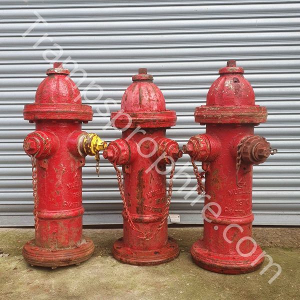Original American Red Mueller Fire Hydrant