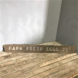Rustic Farm Fresh Eggs Sign