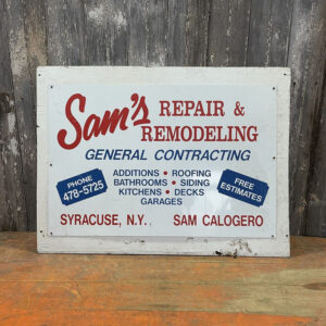 Sam's General Contracting Sign