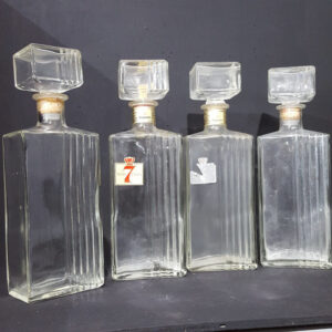 Seagram's Whiskey Decanters Branded