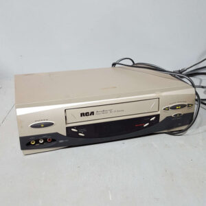 Silver American VHS Player