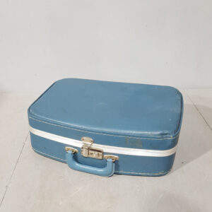 Vintage Blue Travel Case