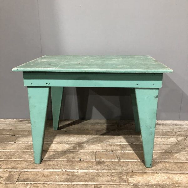 Small Green Painted Table Stand