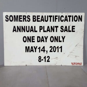Original American Plant Sale Sign
