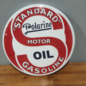 Standard Gasoline Polarine Oil Sign