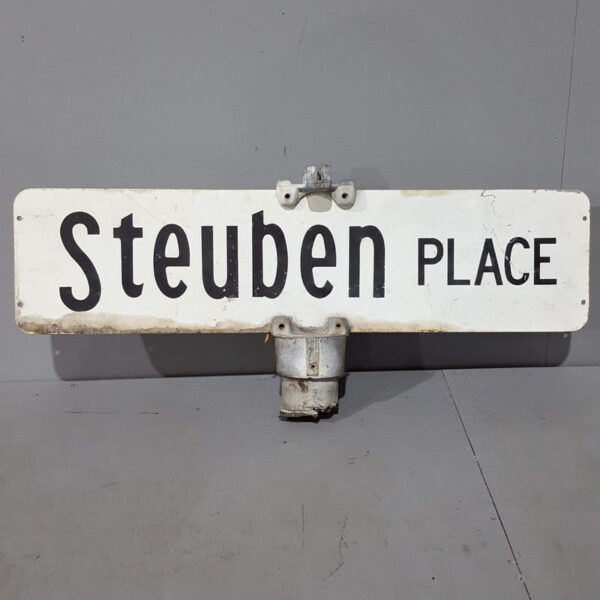American Steuben Place Street Sign