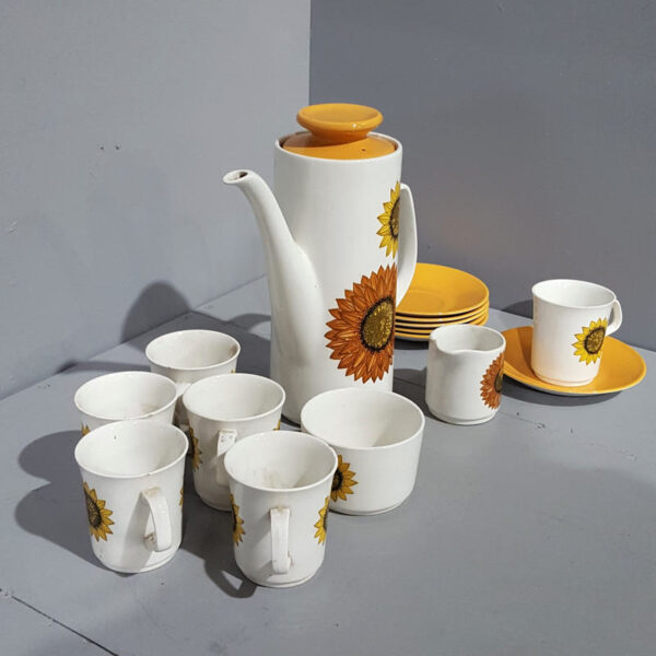 Sunflower Coffee Set