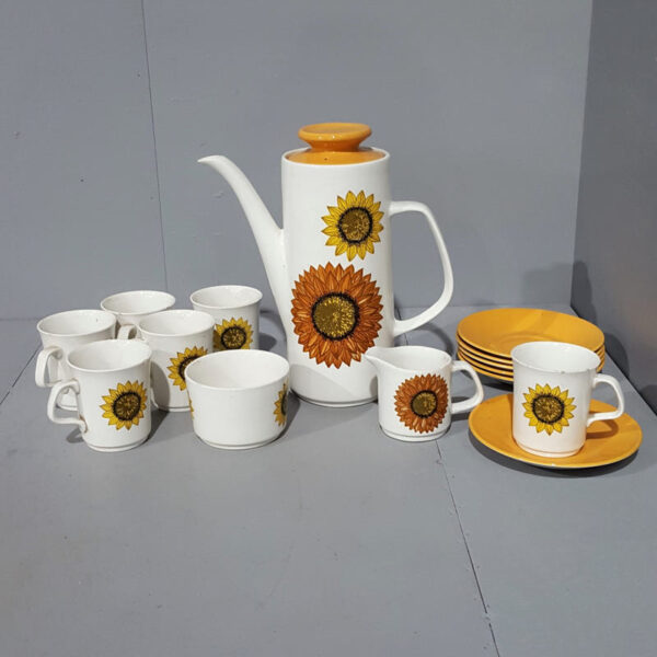 Sunflower Coffee Set