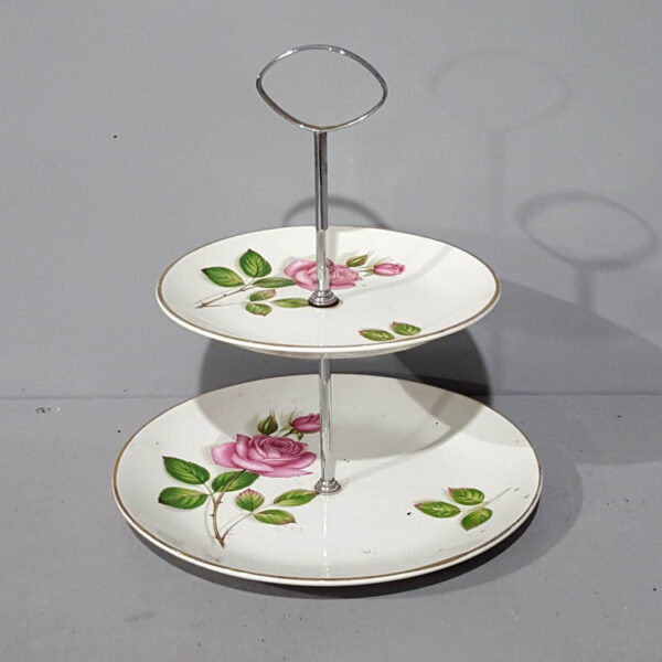 Vintage Two Tier Cake Stand
