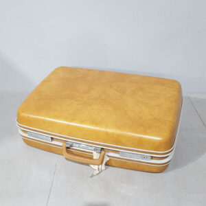 Vintage Tan Samsonite Suitcase