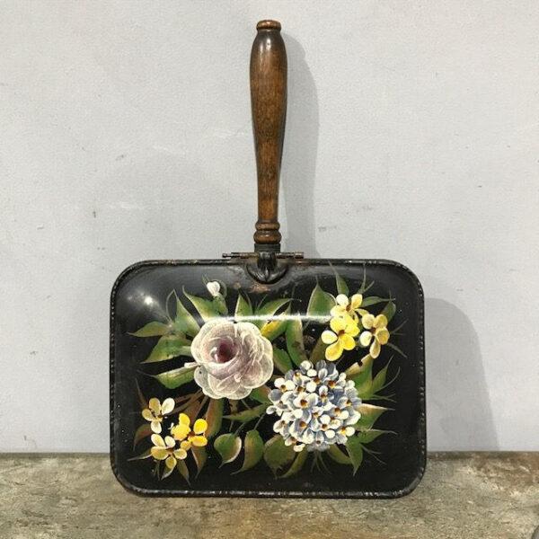 Hand Painted Toleware Crumb Tray