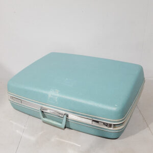 Vintage Blue Samsonite Suitcase