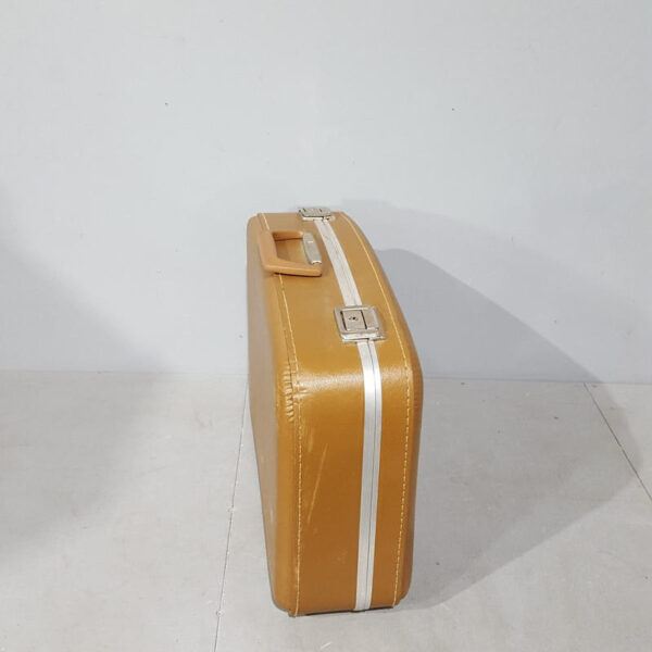 Vintage Tan Suitcase