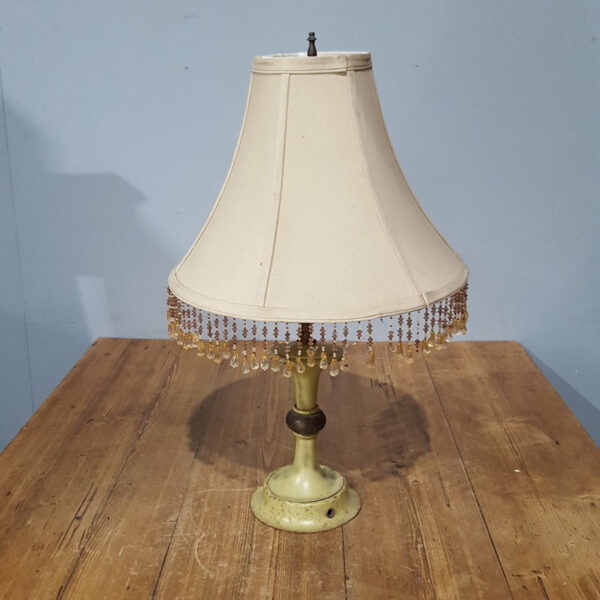Vintage Toleware Table Lamp