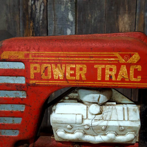 1950's Vintage Ride On Tractor Toy