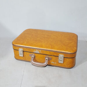 Vintage Tan Travel Case