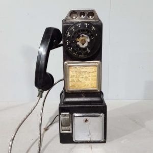 American Rotary Dial Pay Phone