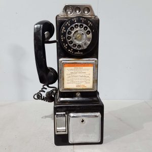 Vintage American Rotary Dial Pay Phone
