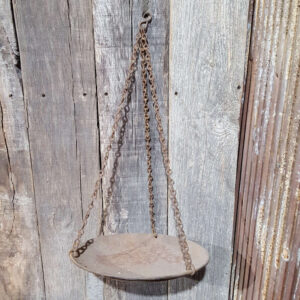 Vintage Weighing Plate & Chain