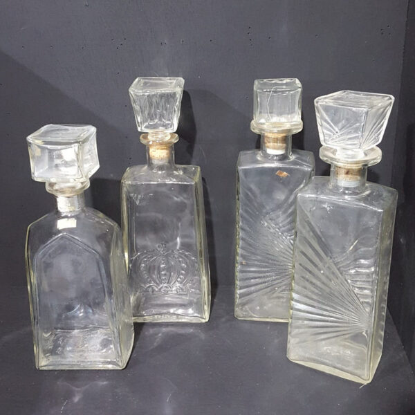 Whiskey Decanters Assorted