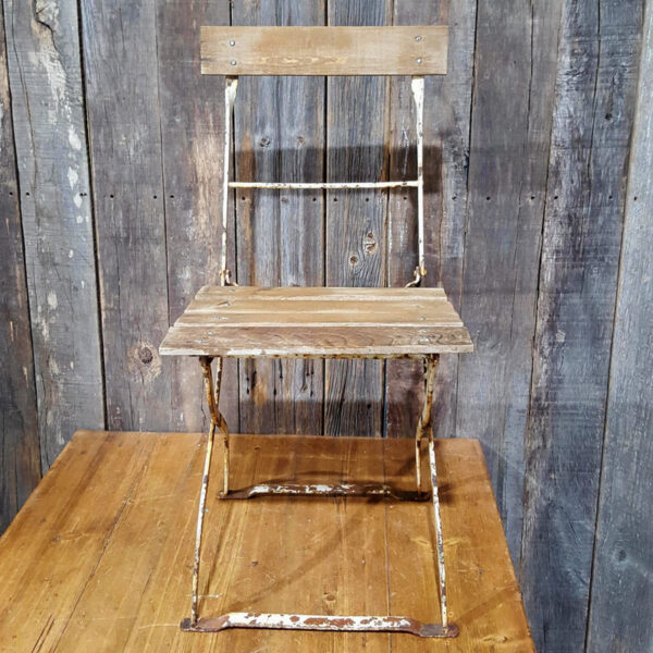 Vintage Folding Bistro Chair