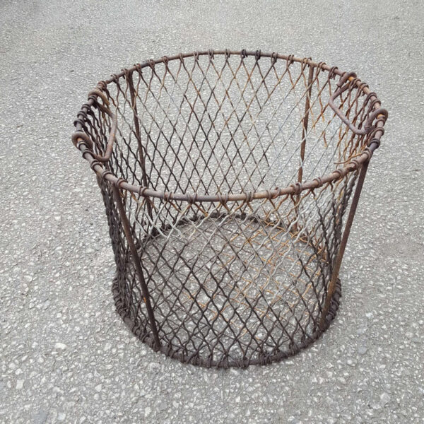 Wire Factory Trash Basket