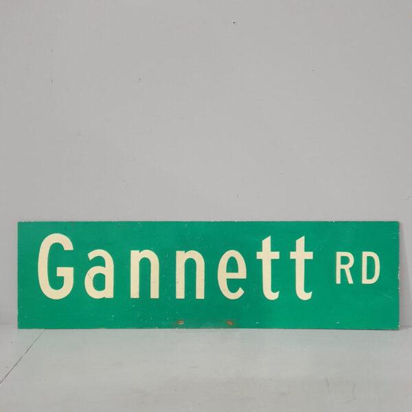 Gannett Road Street Sign (SOLD)