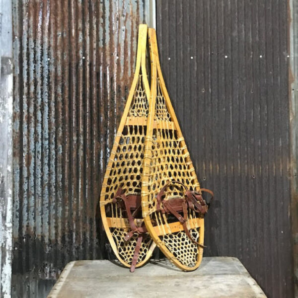 Pair Of Vintage Canadian Snowshoes.