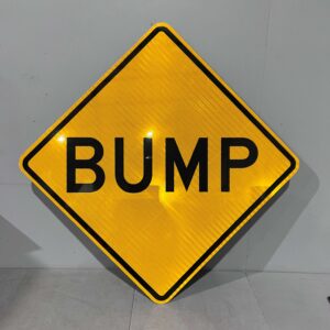American 'Bump' Road Sign